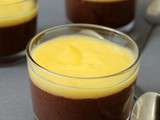 Verrine citron / chocolat