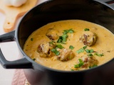 Boulettes de viande suédoises sauce crémeuse