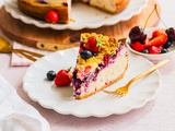 Cheesecake crumble aux fruits rouges façon IKea