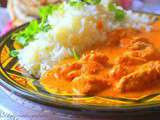 Poulet à l’indienne (Butter chicken)