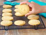 Shortbread biscuits sablés écossais