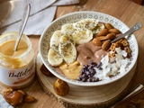 Smoothie bowl chocolat banane healthy