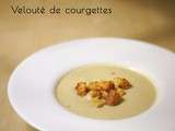 Velouté de courgettes et croûtons à l’ail