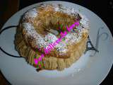 Paris-brest creme mousseline