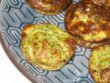 Flans de courgette