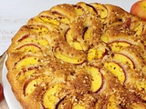 Gâteau Nectarine / Amande