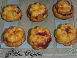 Mini Charlottes au basilic et  framboises