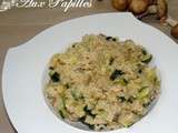 Risotto Poulet/ Champignons / Courgettes