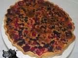 Tarte aux fruits rouges