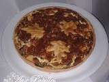 Tarte chapon/champignons