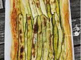 Tarte fine à la courgette