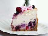 Cheesecake aux fruits rouges