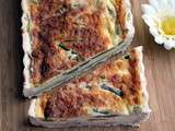 Quiche aux haricots verts et comté