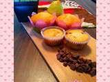 Muffin poire chocolat