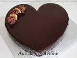 Entremet banane chocolat noisette