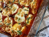 Gratin d'aubergines grillées au parmesan