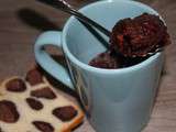 Mug cake fondant au chocolat