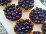 Tartelettes à la myrtille