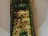 Courgette panini