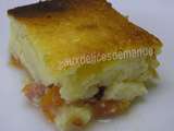 Flan abricots et amande