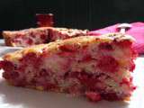 Gâteau aux fraises et framboises