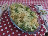 Gratin de pâtes au chou romanesco à l'Air Fryer ou au four