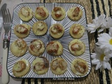 Mini blinis apéritif à la tomate séchées et gruyère