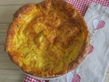 Quiche sans pâte à la poitrine fumée et mozzarella