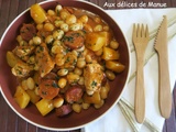 Ragoût d'haricots coco et pommes de terre au poulet et chorizo, au Cookéo ou pas