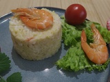 Risotto aux langoustines et courgette