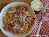 Spaghetti all'amatriciana de Simone Zanoni