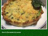 Tarte aux légumes (fenouil carottes épinards) et thon thermomix ou sans