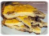 Omelette aux champignons frais