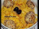 Spaghettis boulettes