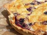 Tarte au cassis et amandes