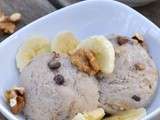 Glace Chunky Monkey maison : Banane, noix et chocolat