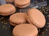 Macarons pralinoise et nougatine