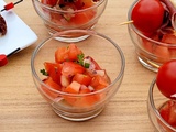 Brochette du berger et ses tomates