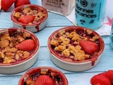 Crumble de fraise