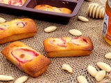 Financiers miel et fruits rouges