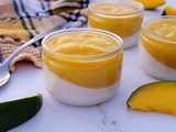 Panna cotta coco mangue au Thermomix