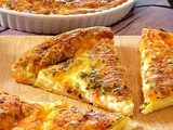 Quiche au saumon fumé et à la ciboulette