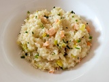 Risotto aux 2 saumons et poireaux au Thermomix