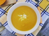 Velouté de potimarron curcuma au Thermomix