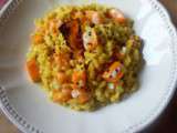 Blé façon risotto curry-coco