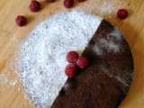 Fondant chocolat-framboises