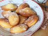 Madeleines au citron { de Cyril Lignac }