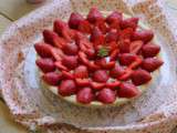 Tarte aux fraises, citron et mascarpone