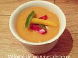 Velouté de pommes de terre & poivrons