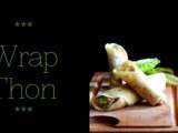 Wrap au thon et tortilla maison